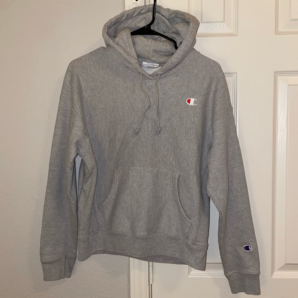 Gray Champion hoodie - Medium